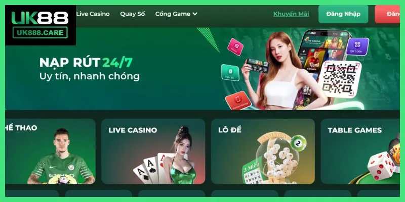 Những ưu điểm nổi bật nhất của UK88