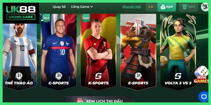 Đây là một trong những sảnh game có lượt truy cập khủng mỗi ngày