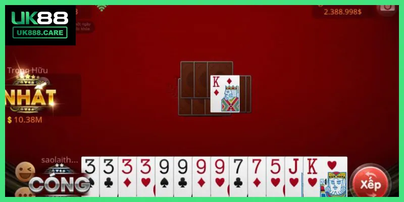 Tiến lên Miền Nam có cách chơi dễ hiểu